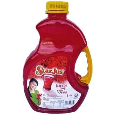 Star Jus Rose Cordial Juice Pet Bottle 1Ltr image