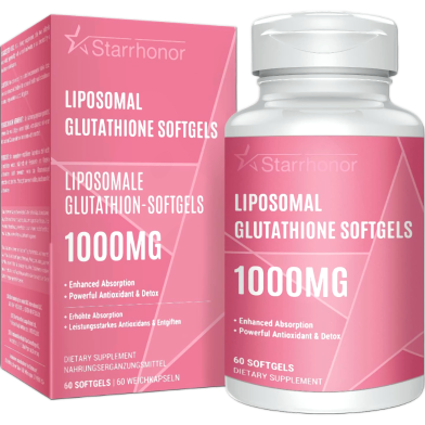 Starehonorr Liposomal Glutathione 1000mg 60 Capsules - 787803268799 image
