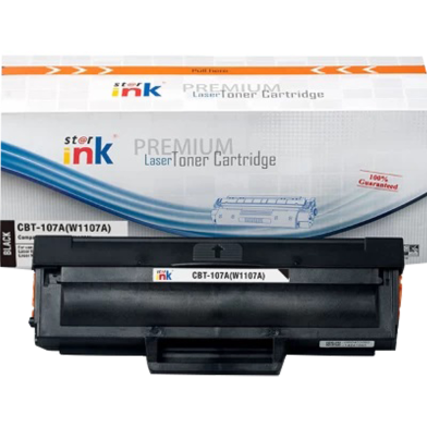 Starink 107A Black LaserJet Toner with Chip image