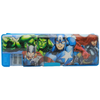 Stationery Pencil Box With Pencil Sharpener (pencilbox_1_avenger) image