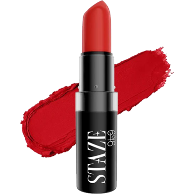 Staze 9to9 Velvet Kiss Bullet Lipstick 3.8g (04 Red Set Go) image