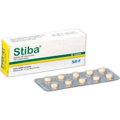 Stiba 10 Mg Tablet 10'S Strip image