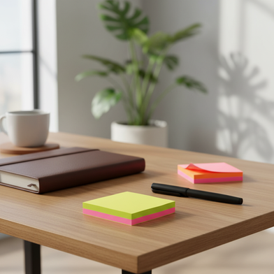 Sticky Notes 3x3 Inch 5 Colors T25 - 300 Sheets Slide 2