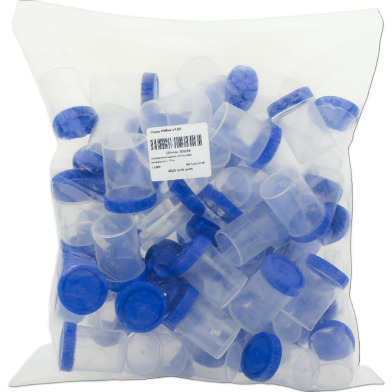 Stool Collection Pot Sample Stool Container 100 Pcs image