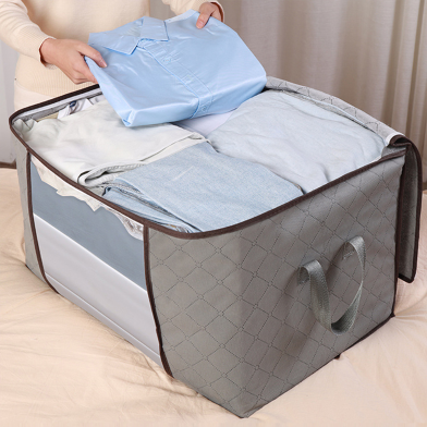 Storage Bag for Blankets Folding Organizer image