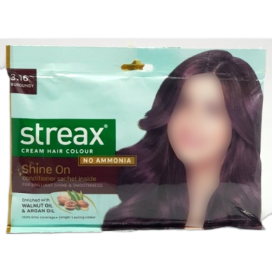 Streax Hair Colour Shine On 3.16 Burgundy 60 ml image