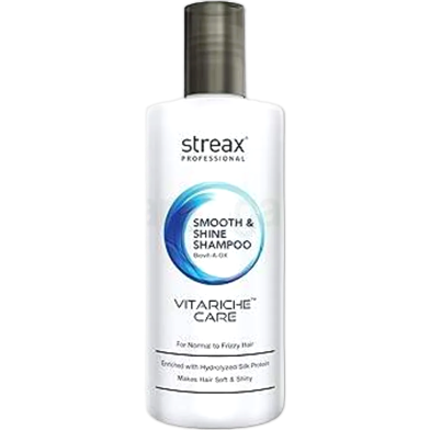 Streax Professional Vitariche Care Smooth Shine Shampoo 300ml image