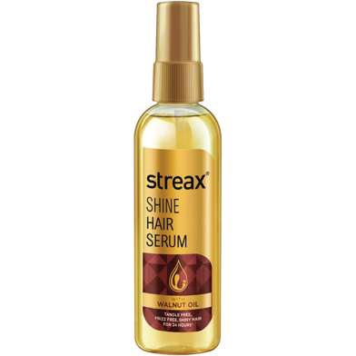 Streax Shine Hair Serum With Walnut Oil 100ml image