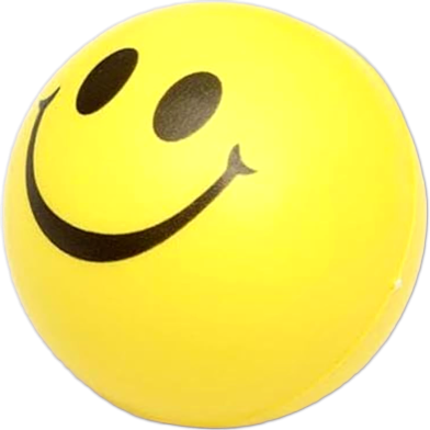 Stress Ball Emoji Squeeze Ball Exercise Stress Ball Baby Toys - 1 Pcs image