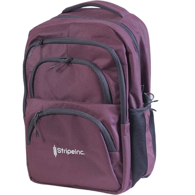 Stripelnc Exclusive And Premium Quality School Bag Meganta image