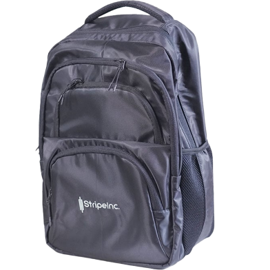 Stripelnc Exclusive And Premium Quality School Bag Black image