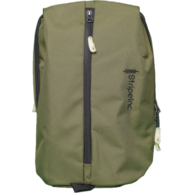 Stripelnc Exclusive Travel Backpack - Solid Olive image