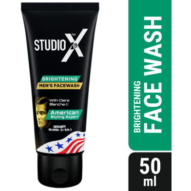 Studio X Brightening Facewash for Men 50ml image
