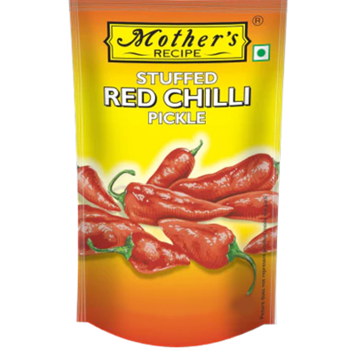 Stuffed Red Chili Pickle image