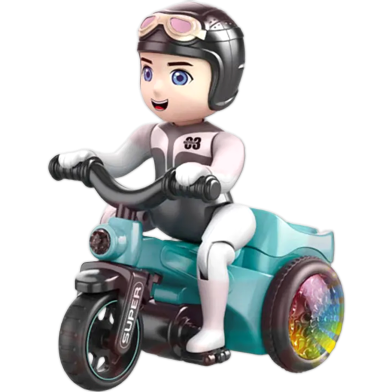 Stunt Tricycle Bike With Disco Light And Beautiful Music image