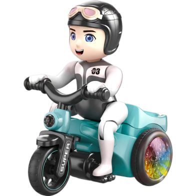 Stunt Tricycle Bike With Disco Light And Beautiful Music image