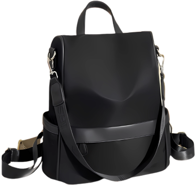 Stylish Anti-Theft Backpack with Adjustable Straps image