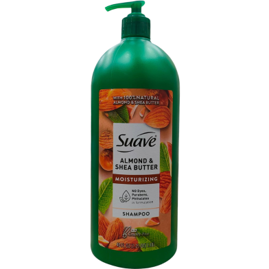 Suave Almond And Shea Butter Moisturizing Shampoo - 1.18L image