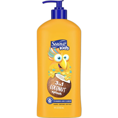 Suave Kids Shampoo 3 In 1 Coconut Splash 350ml Thailand image