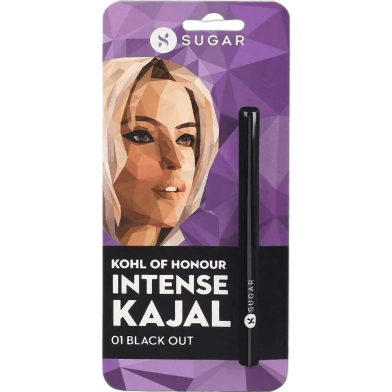 Sugar Cosmetics Kohl Of Honour Intense Kajal - 01 Black Out image
