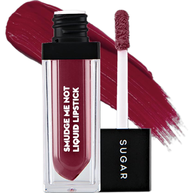 Sugar Cosmetics New Smudge Me Not Liquid Lipstick - 17 Fiery Berry image