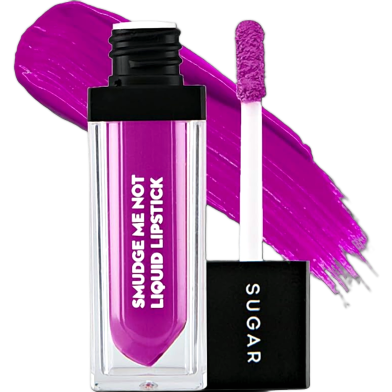 Sugar Cosmetics New Smudge Me Not Liquid Lipstick 08 Wine And Shine image