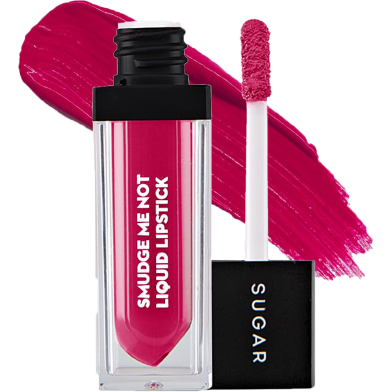 Sugar Cosmetics New Smudge Me Not Liquid Lipstick - 43 Hot Shot image
