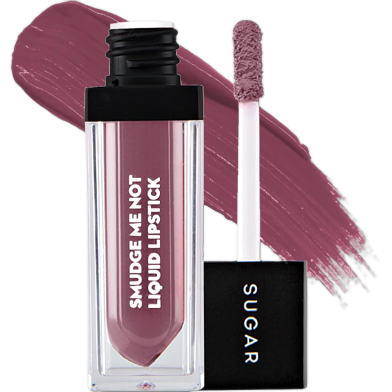 Sugar Cosmetics New Smudge Me Not Liquid Lipstick - 16 Bare Flair image