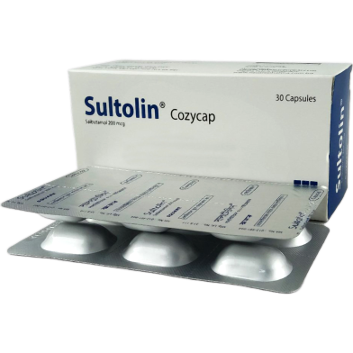 Sultolin 200 Mcg Inhalation Capsule 6'S Strip image