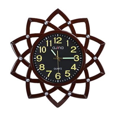 Sunflower Wall Clock - Black image