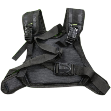 Multi Design Bike Safety Bag for Kids Adjustable Pillion Rider Belt with Secure Buckles (Multicolor) image