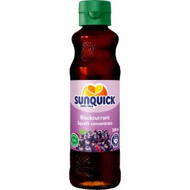 Sunquick Black Current Drink Concentrate Juice 300 ml image
