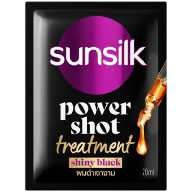 Sunsilk Power Shot Treatment For Hair 20ml 1 Pack Shiny Black image