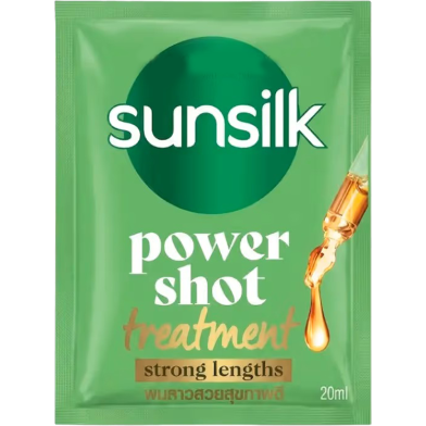 Sunsilk Power Shot Treatment For Hair Pack Strong Lengths Pack 20ml image