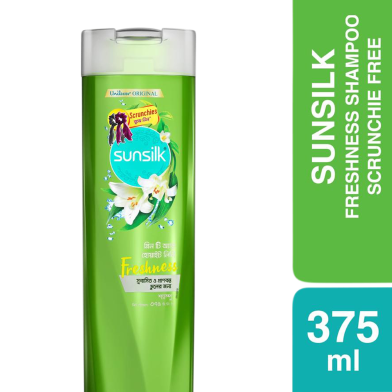 Sunsilk Shampoo Freshness 375ml Scrunch Free image