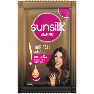 Sunsilk Shampoo Hair Fall Solution 5.25 ml - 12 pcs image