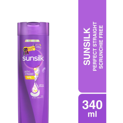 Sunsilk Shampoo Perfect Straight 340ml Scrunch Free image