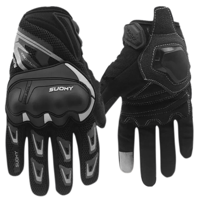 Suomy SU11 Motocross Reflective Bike Riding Gloves image
