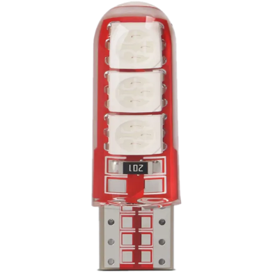 Super Bright Indicator Light Bulb LED For Motorcycle And Car T10 Socket W5W SMD5050 0.9W 6000K 72lm 12V 1Pair image