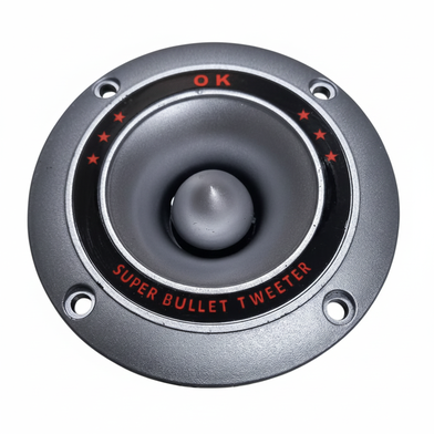 Super Bullet Tweeter 75w 4 Inch Hi Fi Audio Speaker 4 Ohms Dc 12v Slide 2