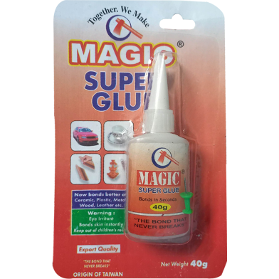 Super Glue 40gm Magic Glue 40gm Magic Supper Glue Adhesives image