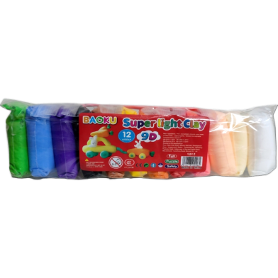 Super Light Clay Pack 12 Colours image
