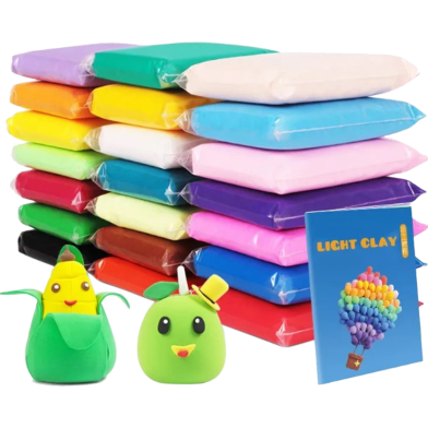 Super Light Soft Modeling Clay 12pcs image