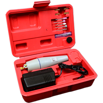 Super Quality High Precision Mini Drill Machine DC 12V 12000RPM PCB Drill Set With Adapter Electric Hand Drill image