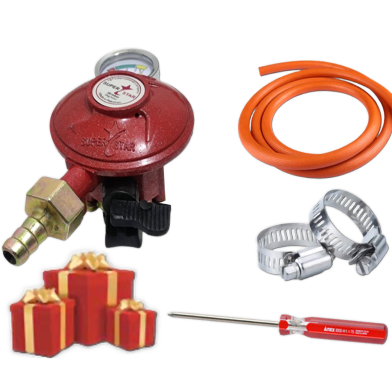 Super Star Gas Safety Device with Safety Pipe, Clamp and Screwdriver image