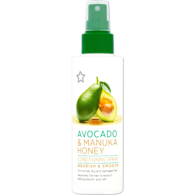Superdrug Avocado and Manuka Honey Conditioning Spray – 150ml image