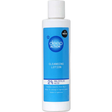 Superdrug Deep Action 2 Salicylic Acid Cleansing Lotion 200ml image