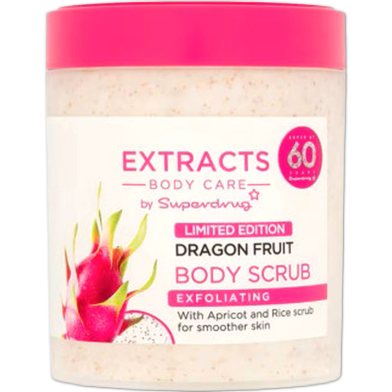 Superdrug Extracts Body Care Dragon Fruit Exfoliating Body Scrub 465ml image