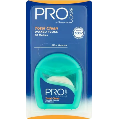 Superdrug ProCare Mint Waxed Floss 50meters image