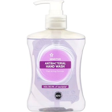 Superdrug Sensitive Antibacterial Hand Wash 250ml image